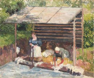 Camille Pissarro - Leveuses à Eragny