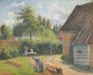 Camille Pissarro - Maison De Paysans