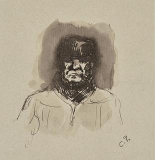 Camille Pissarro - Male Figure