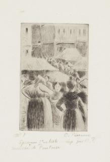 Camille Pissarro - Marché de Pontoise