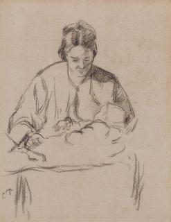 Camille Pissarro - Maternité