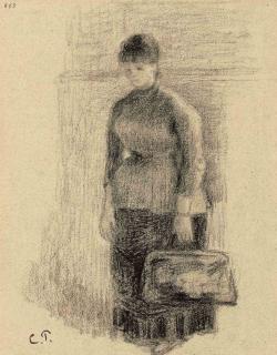 Camille Pissarro - Nini, la nièce de l\'artiste