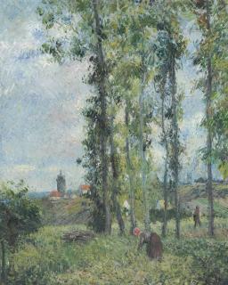 Camille Pissarro - Paysage à Pontoise