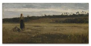 Camille Pissarro - Paysage Dans Un Champ, La Varenne, Saint-Hilaire