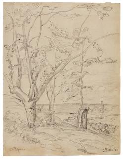 Camille Pissarro - Paysage - Recto & Verso