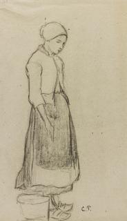 Camille Pissarro - Paysanne