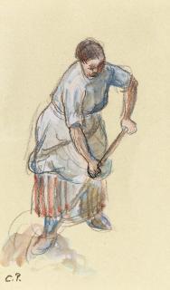 Camille Pissarro - Paysanne