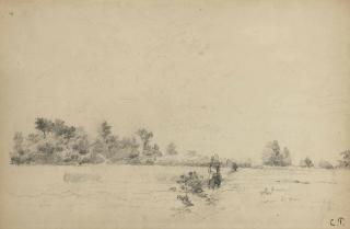 Camille Pissarro - Paysannes au champ