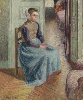 Camille Pissarro - Petite bonne flamande dite ‘La Rosa’