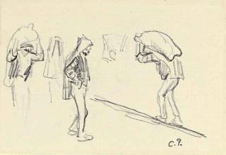 Camille Pissarro - Porteurs de charbon