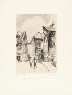 Camille Pissarro - Rue Eugène-Dutuit, à Rouen