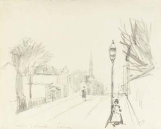 Camille Pissarro - St Luke\'s Church, Lower Norwood