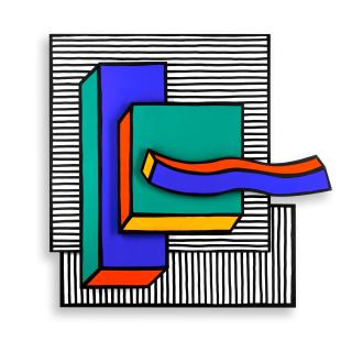 Camille Walala - Putting Things in Perspective - Balance, 2021