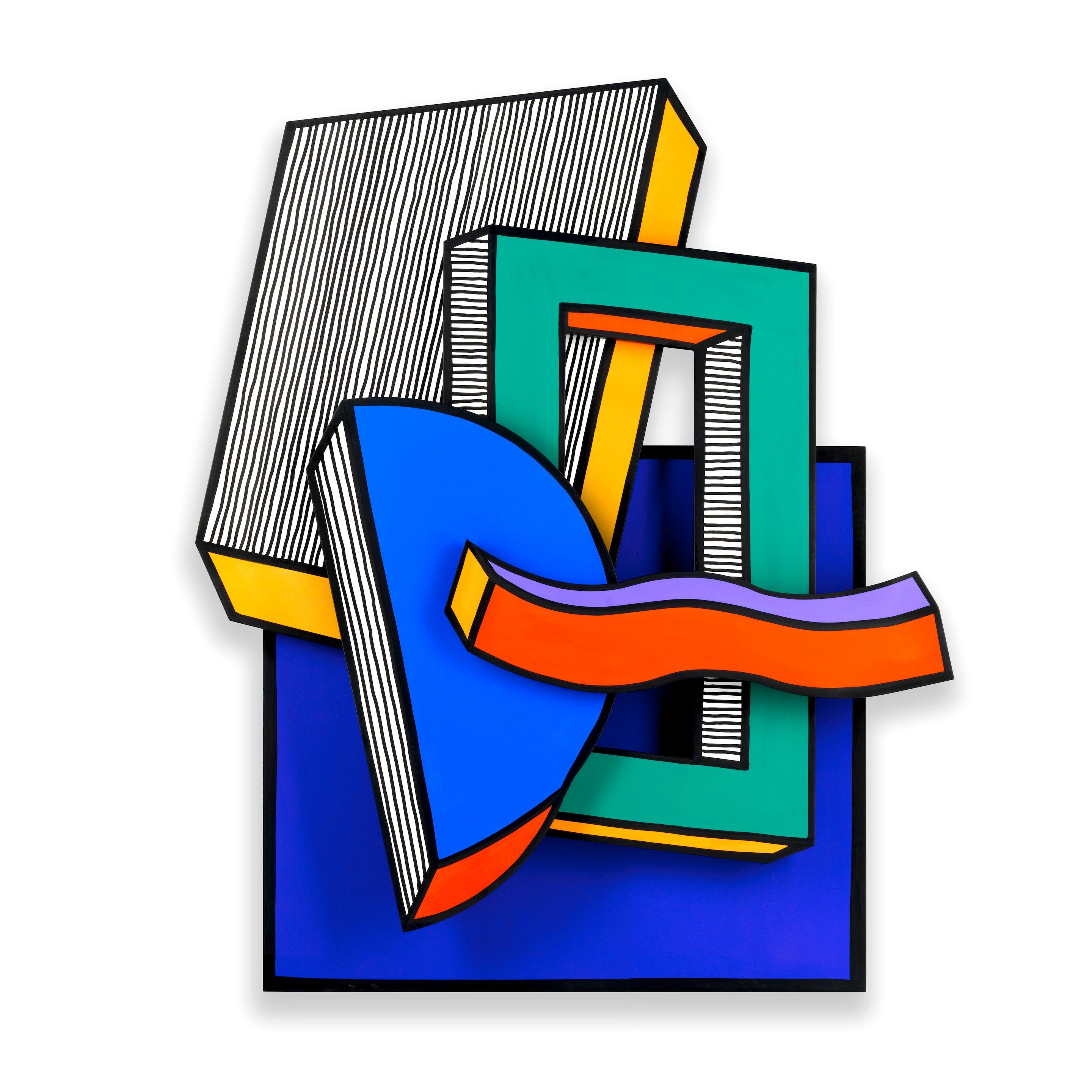 Camille Walala - Putting Things in Perspective - Window, 2021