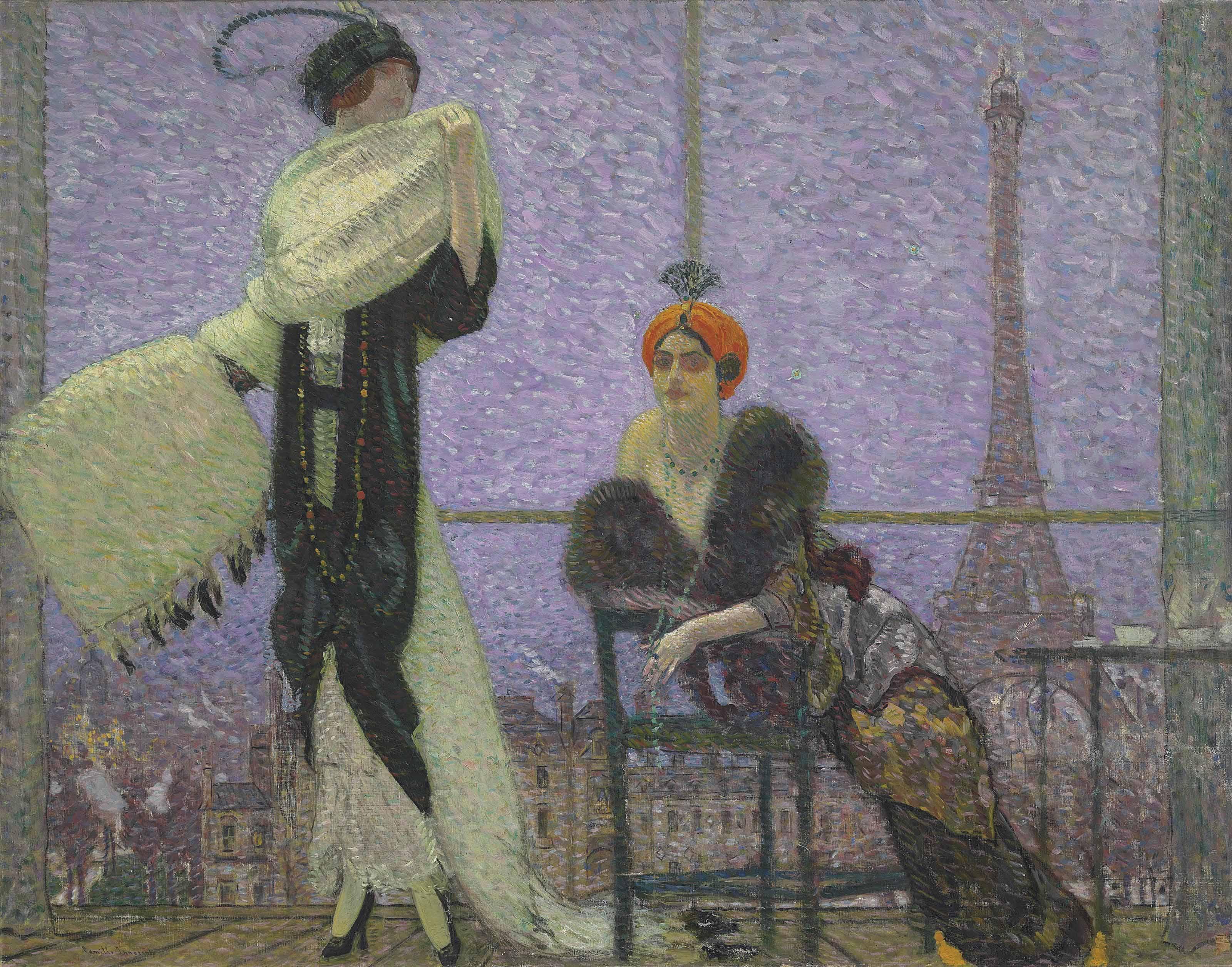 Camillo Giovanni Innocenti - An evening in Paris