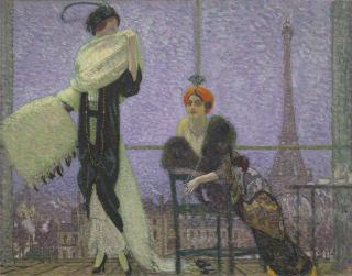 Camillo Giovanni Innocenti - An evening in Paris