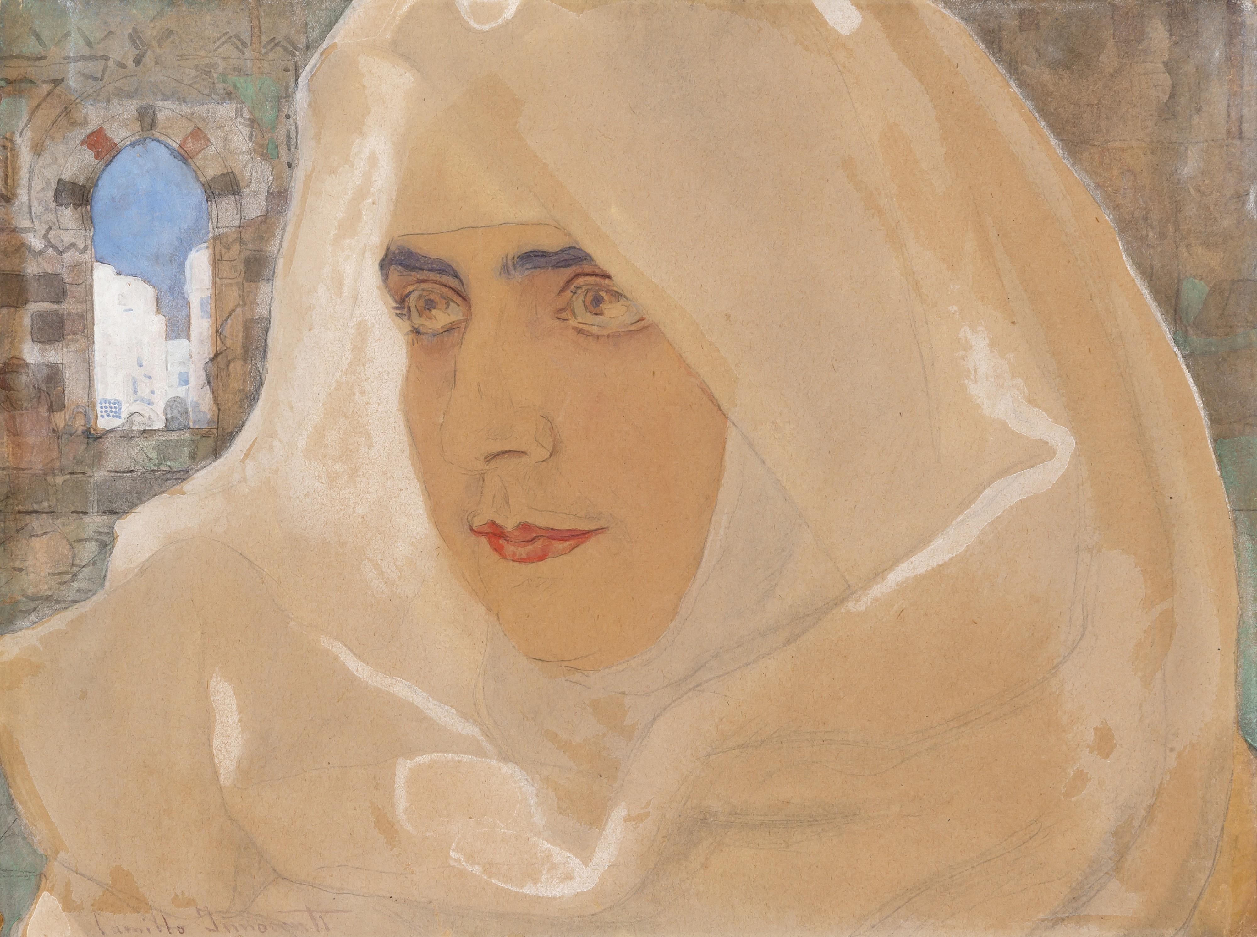 Camillo Innocenti - Figura orientale