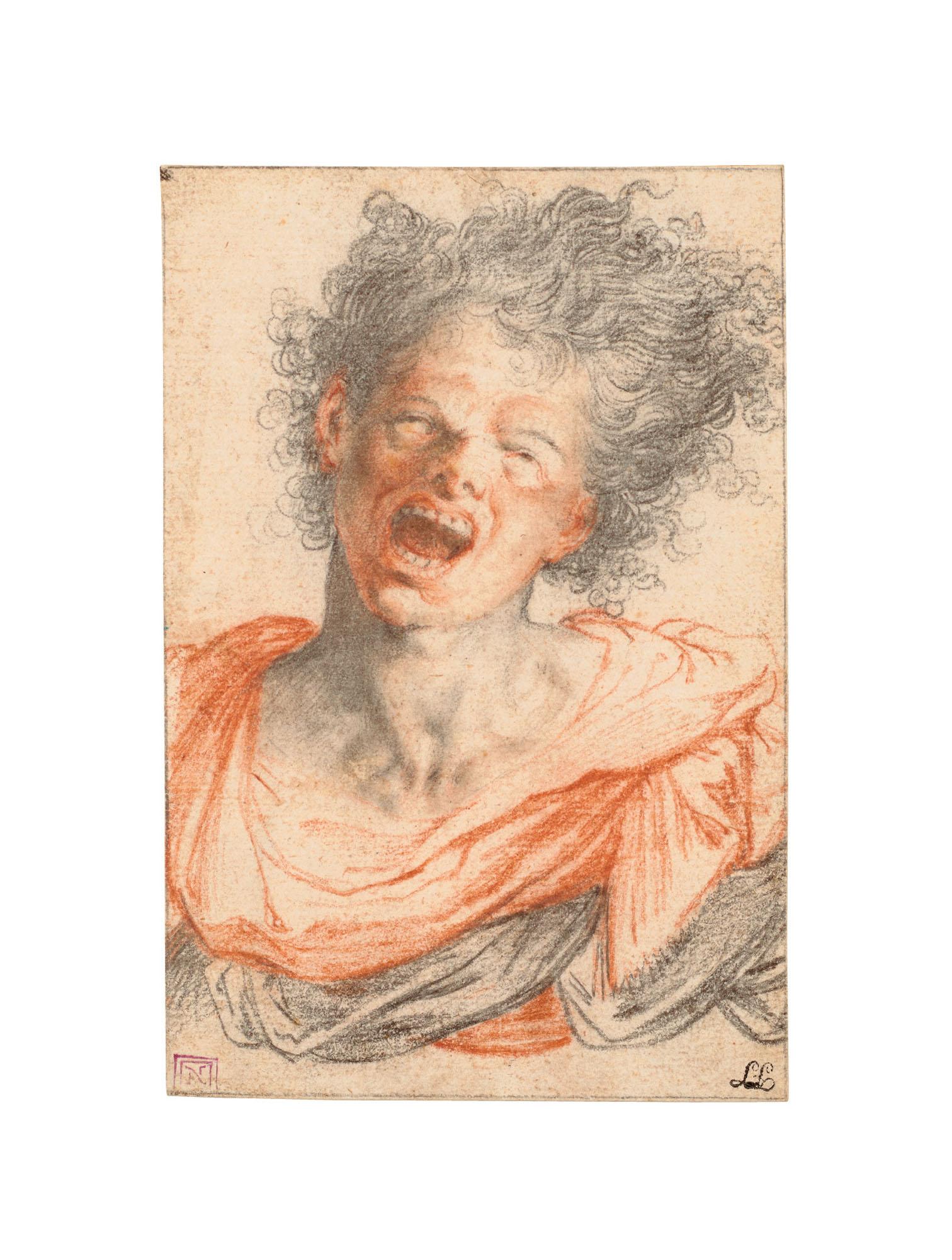 Camillo Procaccini - Buste D\'Homme Criant