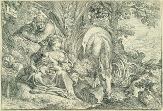 Camillo Procaccini - Die Ruhe auf der Flucht nach Ägypten