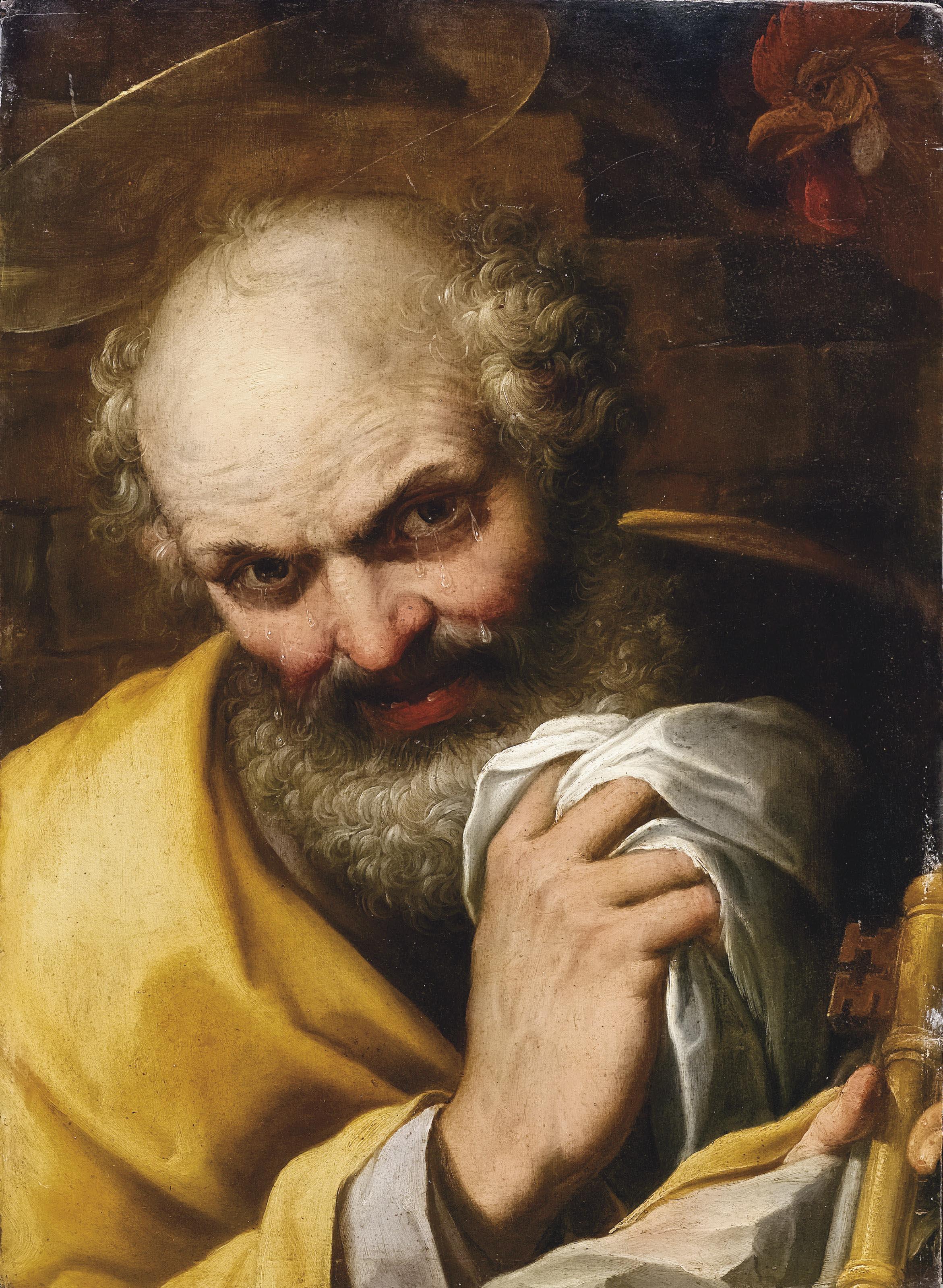 Camillo Procaccini - Pentimento di San Pietro