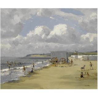 Campbell A. Mellon, R.B.A. - Beach Huts