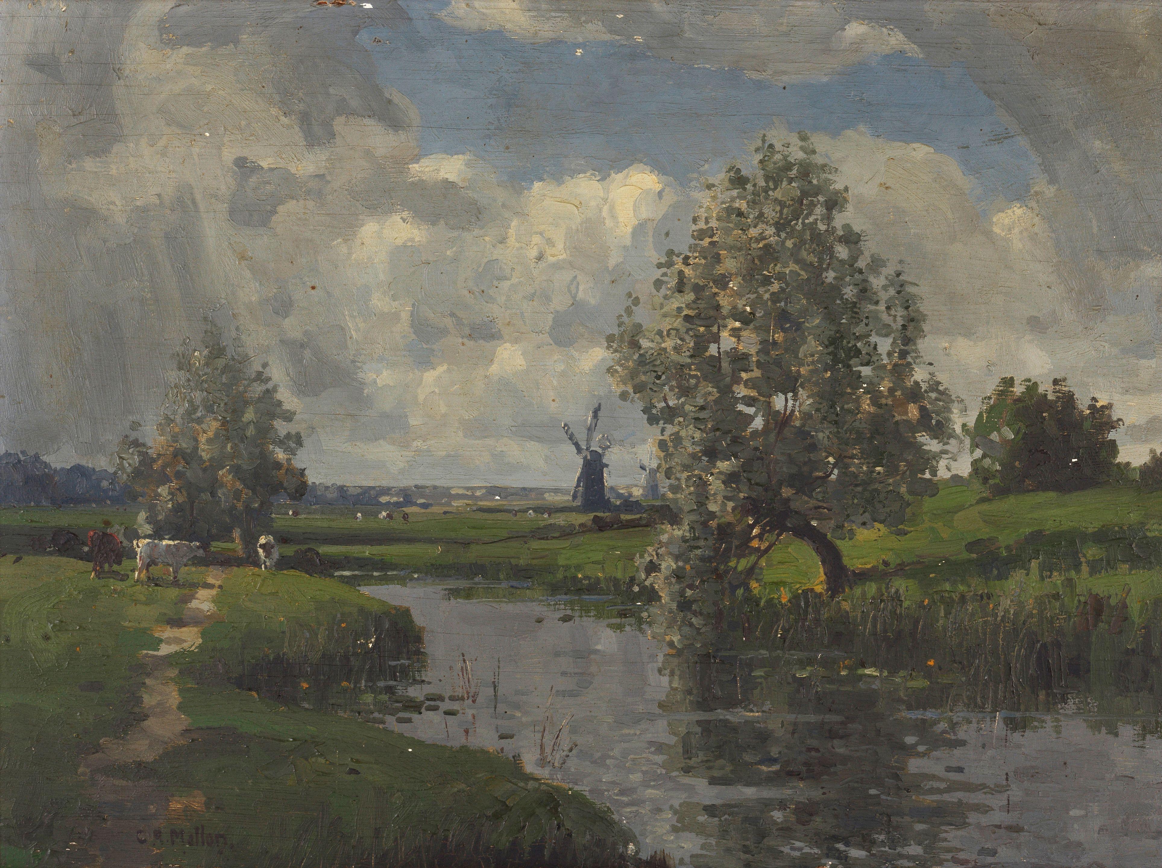 Campbell Archibald Mellon - The Windmill at St Olaves