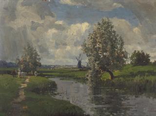 Campbell Archibald Mellon - The Windmill at St Olaves