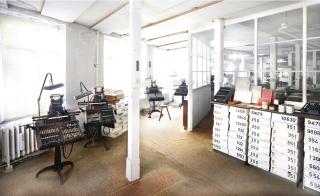 Candida Höfer - \'Druckerei J.J. Augustin, Glückstadt\', 2009