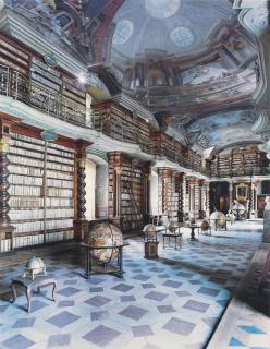 Candida Hofer - Národní Knihovna Praha II