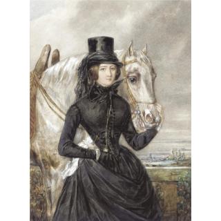 Candide Blaize - A Lady In Riding Clothes