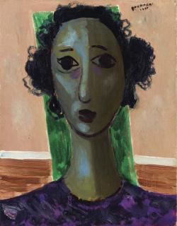 Candido Portinari - Cabeça de Mulher (Head of Woman)