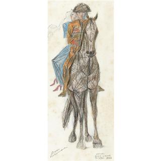 Cândido Portinari - Estudo Para O Mural Na Onu, Paz