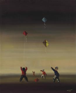 Candido Portinari - Meninos soltando pipas