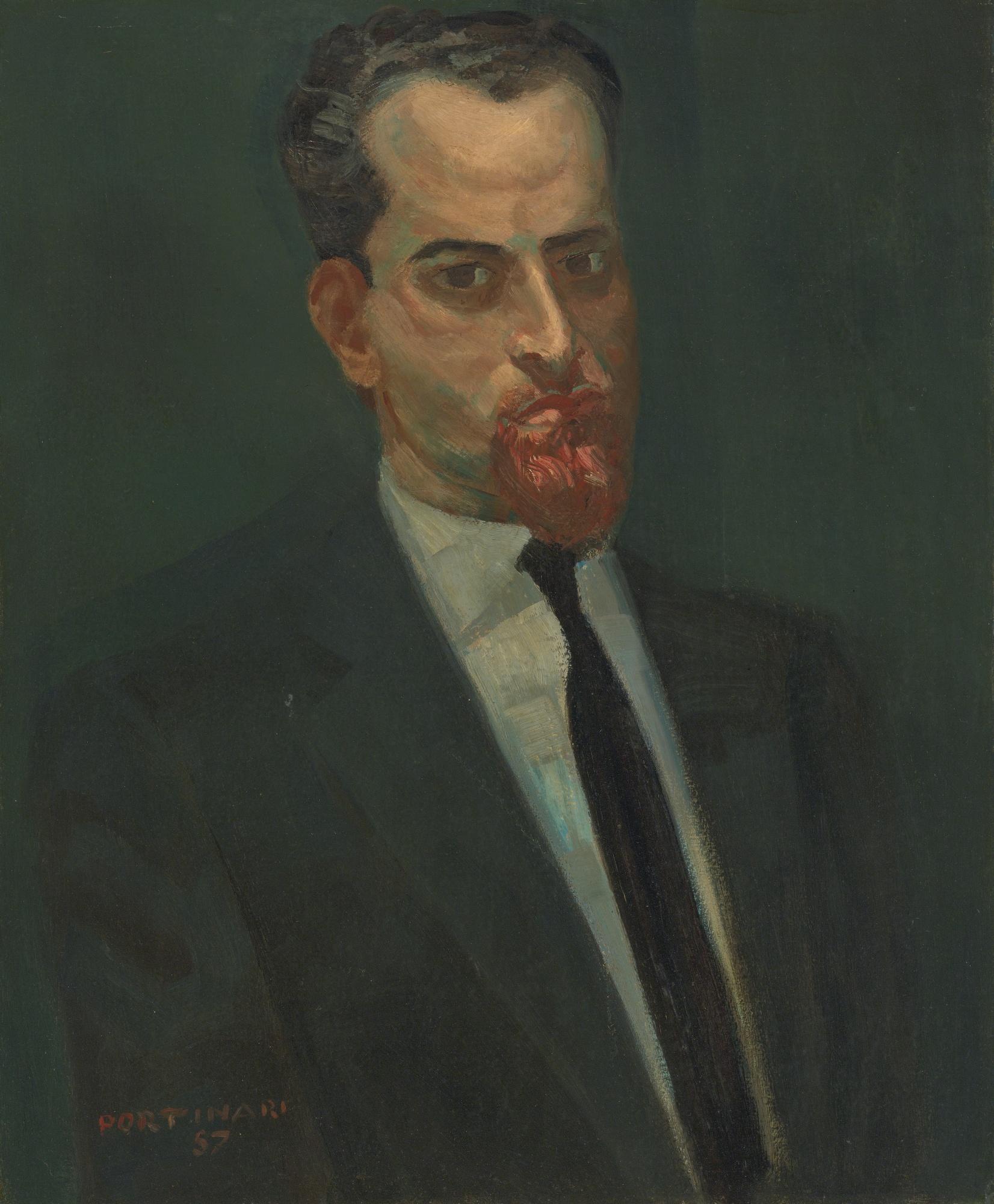 Cândido Portinari - Portrait Of Dr. Leonardo Altuve Carrillo (Homen De Barba Vermelha)