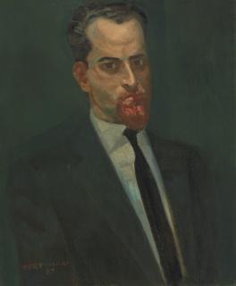 Cândido Portinari - Portrait Of Dr. Leonardo Altuve Carrillo (Homen De Barba Vermelha)