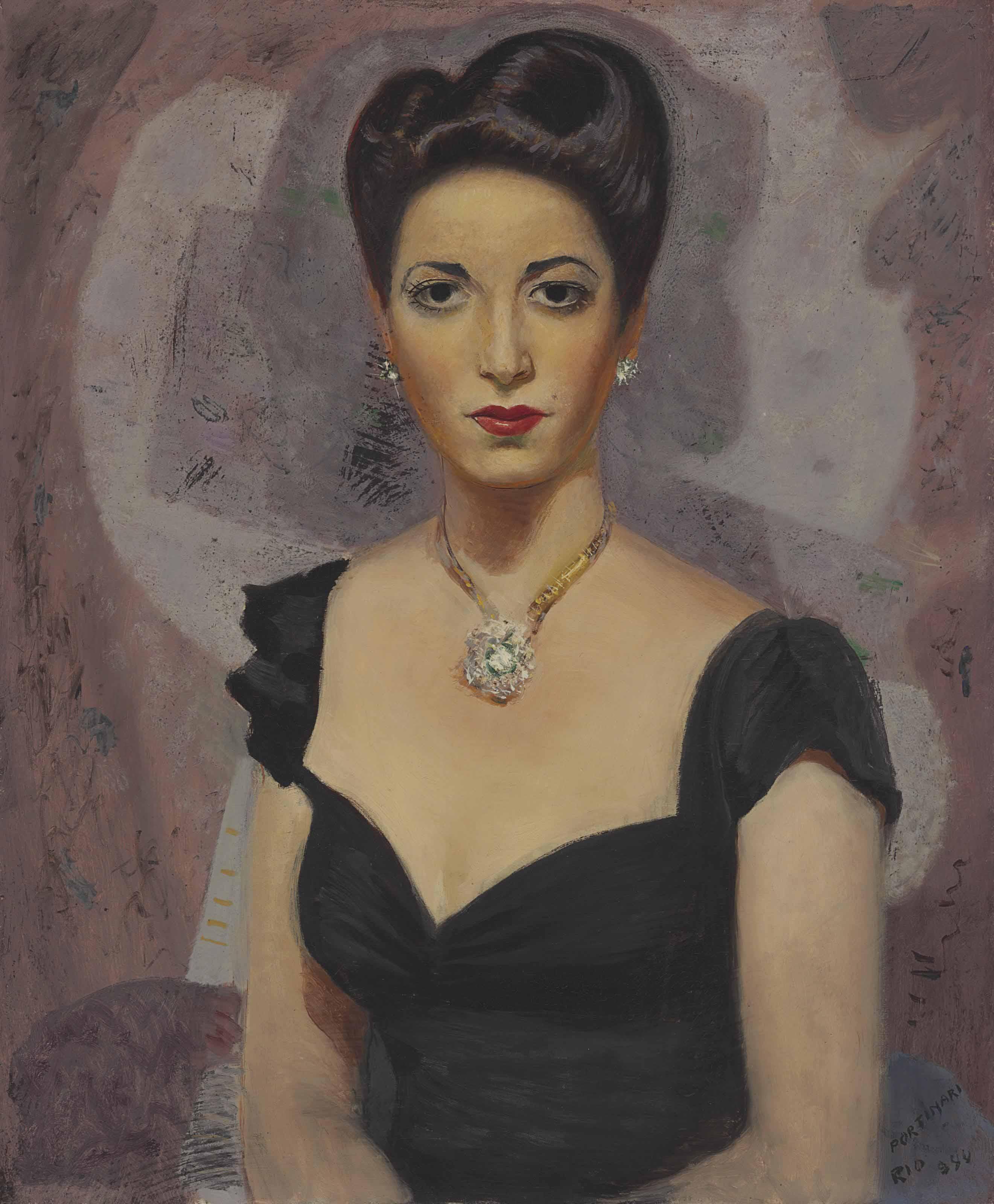 Cândido Portinari - Portrait of Fina Gómez
