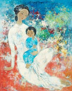 Cao Dam Vu - Mother and child