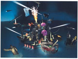 Cao Fei - RMB City: A Second Life City Planning No.10