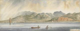 Captain Henry Byam Martin, R.N. - Honolulu From The Outer Anchorage, August 1846