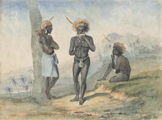 Captain Richard Aldworth Oliver, R.N. - Sketches in the New Hebrides and New Caledonia