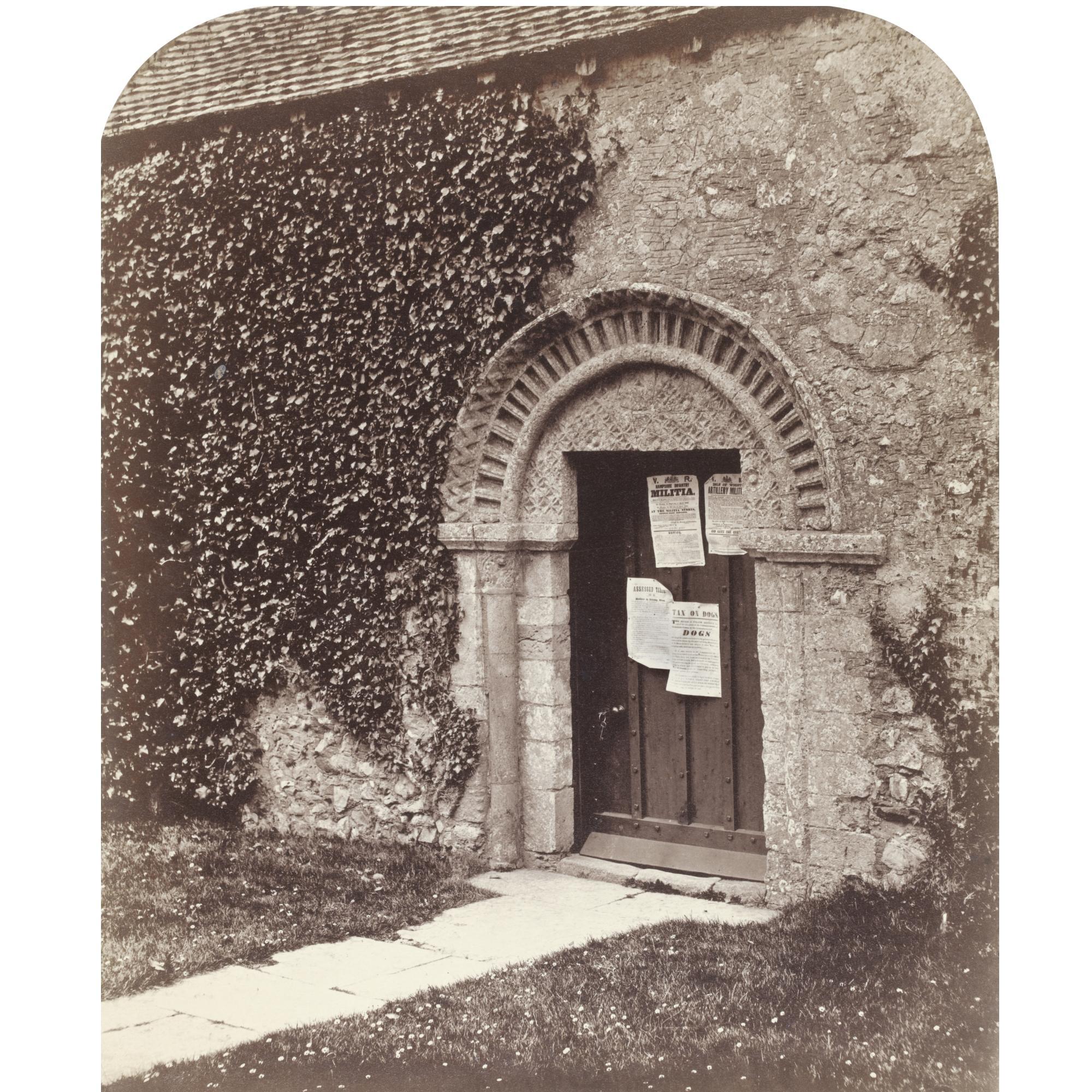 Captain Robert Gordon - \'South Entrance, Yarmouth Church\', C. 1862