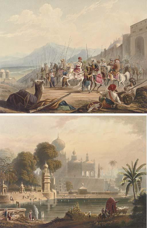 Captain Robert Melville Grindlay - Scenery, Costumes and Architecture chiefly on the Western Side of India. London: Smith, Elder & Co., [1826]-1830.