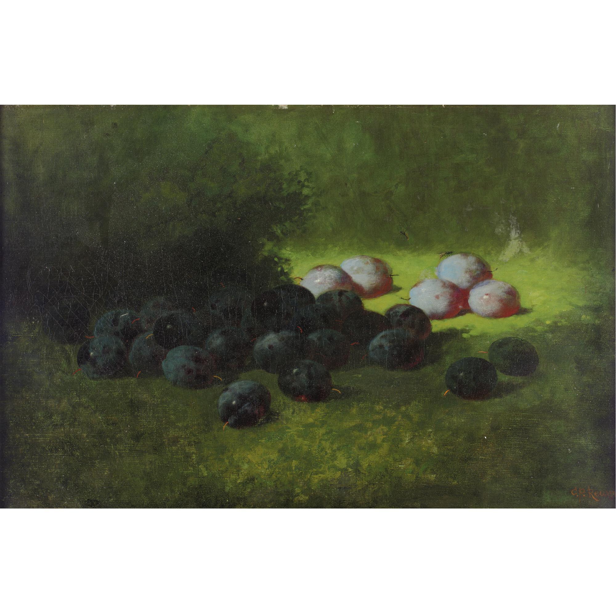 Carducius Plantagenet Ream - Still Life With Plums