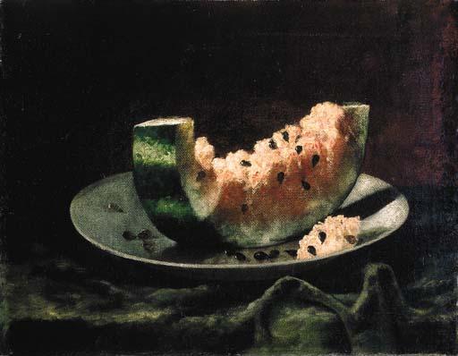 Carducius Plantagenet Ream - Still Life with Watermelon