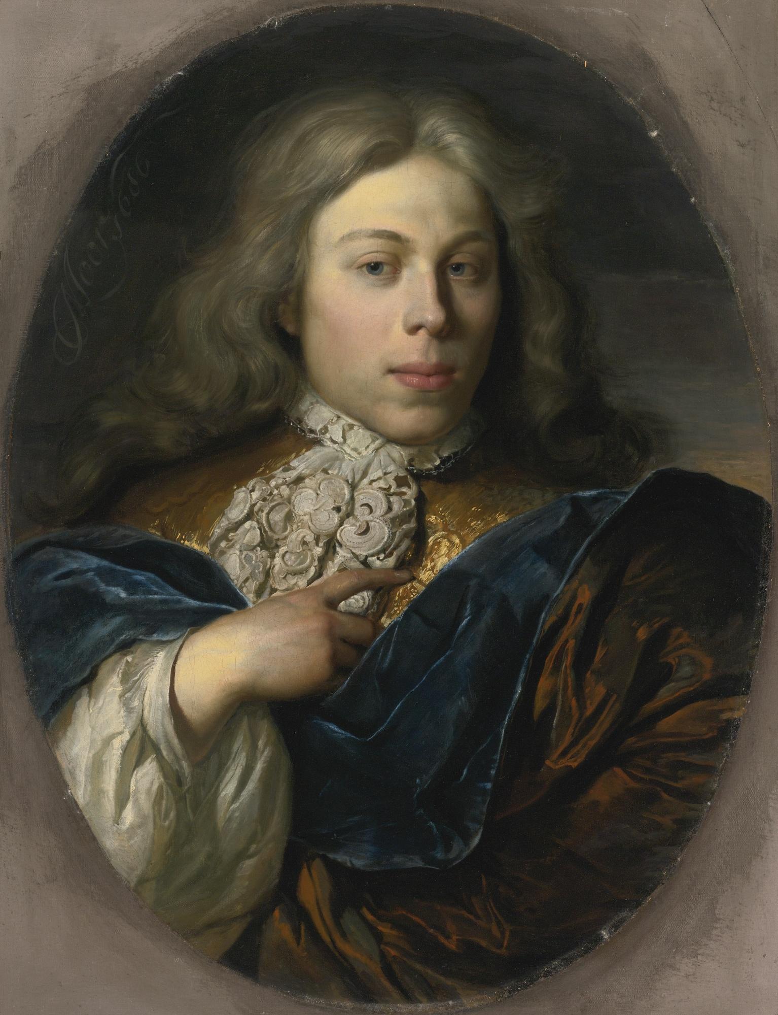 Carel De Moor - Portrait Of A Gentleman  