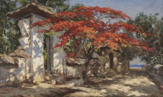 Carel Lodewijk Dake - Flamboyant tree