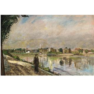 Carel Weight, C.H., R.A. - Thames - Chiswick
