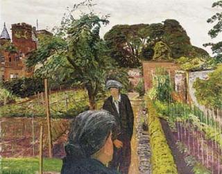 Carel Weight, R.A. - Hospital Gardens