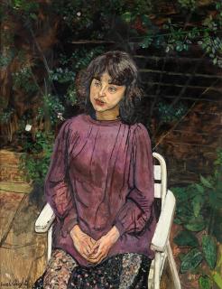 Carel Weight R.A. - Portrait Of Sarah