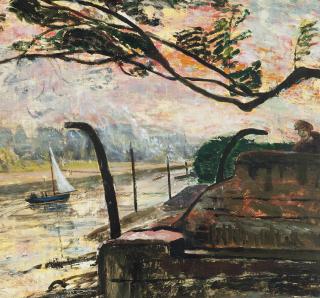 Carel Weight, R.A. - Romantic Landscape
